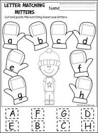 Cut and paste worksheets to help kindergarten and preschoolers develop their fine motor skills. Free Letter Matching Worksheets A H Made By Teachers Letter Matching Activities Preschool Alphabet Preschool