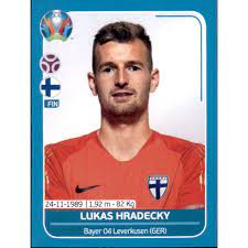 Gegen belgien zeigt finnlands keeper lukas hradecky eine überragende leistung. Em 2020 Preview Sticker Fin7 Lukas Hradecky Finnland 0 39