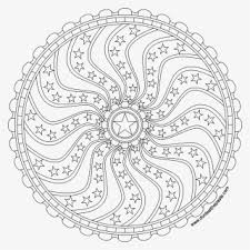 Mandala adult difficult art therapy. Skull Mandala Coloring Pages Hd Png Download Kindpng