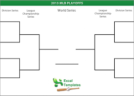 Mlb Playoff Bracket Printable Mlb Playoff Bracket