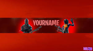 Maybe you would like to learn more about one of these? Create A Fortnite Gaming Banner For Youtube And Twitch By Iwolfz Fiverr