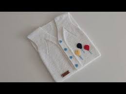 Balonlu Kolay Yelek Yapimi Youtube Baby Knitting Patterns Orgu Desenleri Yelek