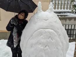 ¿nevará en madrid durante el puente de san josé? Las Esculturas De Nieve Mas Espectaculares De Todo Madrid