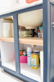 Use the inside of your medicine cabinet save shelf space by hanging metal objects (think lightweight items like tweezers, manicure. Bathroom Organizing Diy Under Cabinet Bathroom Storage T Moore Home Interior Design Studio