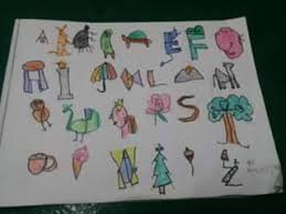 Start at the top of the list and work your way. Easy Drawing For Kids Little Artist Alphabet Drawings Done By 4 Year Old Talented Girl Facebook