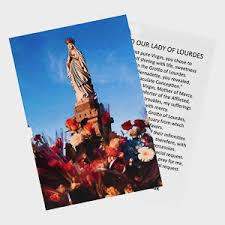 Check spelling or type a new query. Direct From Lourdes Our Lady Of Lourdes Prayer Card