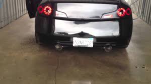 2006 Infiniti G35 Coupe Before And After Cat Back Dual Exhaust System Youtube