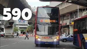 100% cashless for rapid kl bus; Rapidkl Alexander Dennis Enviro500 Wb503g Service 590 Youtube