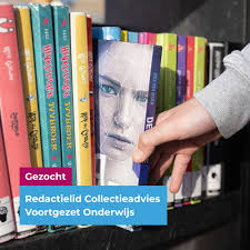 vacature #voortgezetonderwijs #schoolmediatheek #lezen #boeken #onderwijs  #collectieadvies