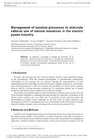 Total gross royalty income (income code = 5) Pdf Management Of Taxation Processes To Stimulate Rational Use Of Natural Resources In The Electric Power Industry