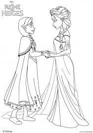 Coloriage La Reine Des Neiges Gratuit A Imprimer