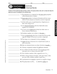 Holt Environmental Science Worksheets Science Worksheets Reading Worksheets Chemical Bond