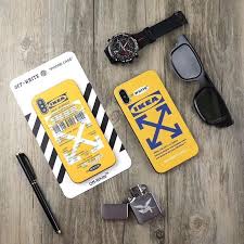 Off White X Ikea Phone Case Accessories White Iphone Case Iphone Cases