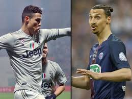 Zlatan ibrahimovic (left) and cristiano ronaldo (right) captaining sweden and portugal respectively. Cristiano Ronaldo Joining Juventus No Challenge Zlatan Ibrahimovic Defends Statement On Cr7 S Italy Move Football News