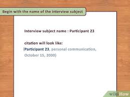 The elements of typographic style. 3 Ways To Cite An Interview In Apa Wikihow