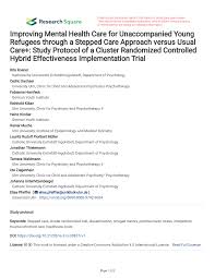 Enter your current xp, fealty, and the skill you want to train. Pdf Improving Mental Health Care For Unaccompanied Young Refugees Through A Stepped Care Approach Versus Usual Care Study Protocol Of A Cluster Randomized Controlled Hybrid Effectiveness Implementation Trial