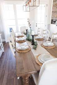 Farmhouse Spring Farmhouse Spring Genel Farmhouse Dining Room Table Farmhouse Kitchen Tables Dining Room Table Decor