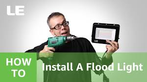 How To Install Outdoor Led Flood Lights Easy To Follow Steps For Diy Youtube
