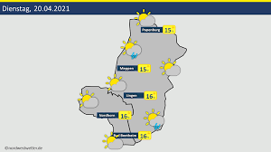 Am 19.04.2021 ist das wetter in salzburg den ganzen tag lang regen und hat zwischen 4.3°c und 10.0°c. Wetter Vorhersage Fur Dienstag 20 April 2021 Ems Vechte Welle