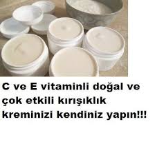 Dogal Kirisiklik Kremi Tarifi Natural Wrinkles Wrinkle Cream Recipe Wrinkle Cream