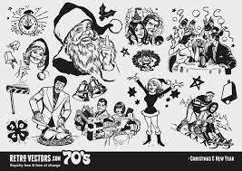 Are you struggling to find free commercial images for you. Use The Santa For A Christmas Offer Button On The Glosters Website Retro Vector Retro Vector