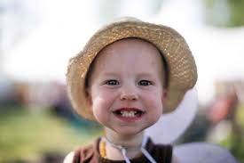 The kids of Folk Fest