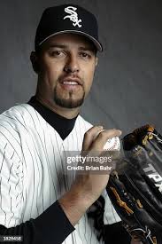 Infielder D'Angelo Jimenez of the Chicago White Sox takes a turn in... News  Photo
