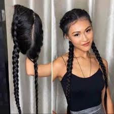 Braided hairstyles are in fashion, all the actresses using braids to incorporate with their hairs and give best click to the world to be a memorable here we have a list of braided hairstyles for you. Celebrity Double Dutch French Braid Lace Front 24 Depop
