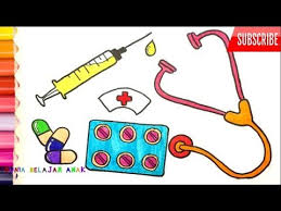 Buah hati membutuhkan energi tangan dan ketangkasan untuk memanipulasi pensil. Anak Cepat Pintar Menggambar Dan Mewarnai Alat Alat Dokter Keren Youtube