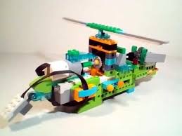Wedo 2 0 Horizontal And Tail Blades Helicopter Lego Education Lego Wedo Legos