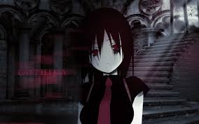 Free gothic anime wallpapers and gothic anime backgrounds for your computer desktop. Gothic Anime Black Emo Eyes Girl Gothic Red Gothic Anime Anime Art Dark Anime Background