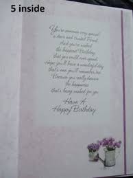 Birthday Sentiments For Friend Details About Special Friend Birthday Cards With Fabulous Verses Choice Of Design L K Birthday Cards For Friends Birthday Verses Happy Birthday Prayer