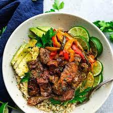 Life Made Sweeter Healthy Delicious Recipes To Sweeten Up Your Life Steak Burrito Bowl Recipe Delicious Healthy Recipes Burrito Bowl