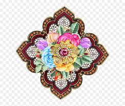 From old milk cans to fruit baskets to antique chairs, anything can be turned into a planter with a bit of creativity and gumption!these designs look great all year long; Digital Flower Design Flower Textile Digital Design Hd Png Download Vhv