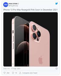 ¿vendrá el iphone 13 en color rosa? Iphone 13 Filtran El Posible Diseno Y El Llamativo Color Del Proximo Celular De Apple