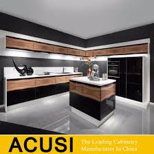 The kitchen is the heart of the home. China High End Wood Veneer And Gloss Black Color Paint Kitchen Cabinet Acs2 L237 China Kitchen Cabinets Kitchen Furniture