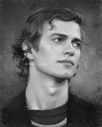 Hayden Christensen portrait by PruPruDraws