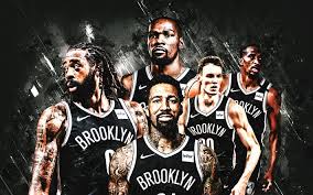 Kyrie irving brooklyn nets wallpapers wallpaper cave. Download Wallpapers Brooklyn Nets Nba American Basketball Club Gray Stone Background Basketball Kevin Durant Kyrie Irving Caris Levert For Desktop Free Pictures For Desktop Free