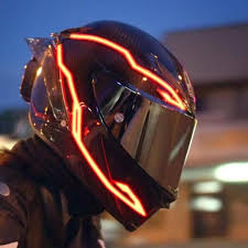 2020 Motorcycle Helmet Led Night Riding Signal Lights Cold Light 4 Mode Bike Helmet Flashing Light Strip Decoration Kit Motor Accessories From Blake Online 6 97 Dhgate Com