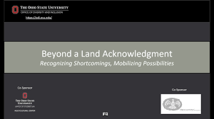The terms land and territory are not necessarily interchangeable and use will depend on where you are as well as the indigenous you are acknowledging. Beyond A Land Acknowledgement Panel Youtube
