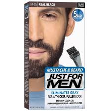 Just For Men Color Gel Mustache Beard M 55 Real Black Walmart Com Walmart Com Tube hair styling type : just for men color gel mustache beard m 55 real black