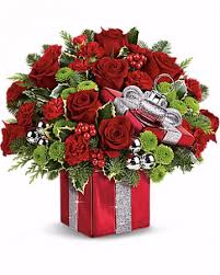 Be inspired by our beautifully designed flower collections, whatever the occasion. Gift Wrapped Bouquet Fresh Flowers In Ceramic Gift Box In Canon City Co Touch Of Love Florist And Weddings