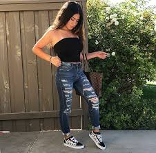 Baddie Black And White Vans Outfit Pin By Marion John On Outfits Simple Outfits Cute Outfits Everyday Outfits