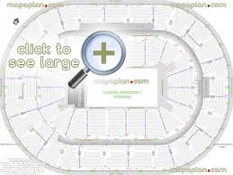 Bok Center Seat Row Numbers Detailed Seating Chart Tulsa