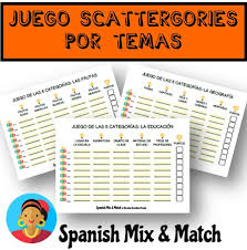 ¡los juegos más chulos juegos graciosos gratis para todo el mundo! Laclasedeele El Juego De Las Categorias En Espanol