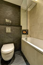 Think Small When It Comes To Interior Design Inside Ci Tv In Bathroom Small Bathroom Remodel Glamorous Bathroom Decor