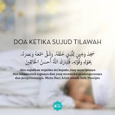 Doa sujud tilawah lengkap arab, latin dan artinya. Santapan Minda On Twitter Doa Ketika Sujud Tilawah