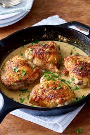 Whole chicken wings are actually composed of three parts — do you know what they're called? You Need Just One Skillet To Make These Dinners Chicken Skillet Recipes Mustard Chicken Food