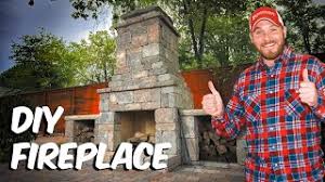 A fire pit doesn't need to seem perfect or to be perfectly symmetrical so as to seem great and to be a besides the significant amount of outdoor fireplace alternatives, the expanding popularity of diy. Build With Roman How To Build A Fremont Diy Outdoor Fireplace Kit Youtube