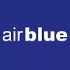 Air blue plane inside pictures. 1